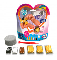 Набор для лепки с воздушным пластилином Squishy SquiRaff ТМ Lovin 70127