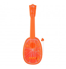 Игрушечная гитара Фрукты Bambi 8195-4 пластиковая Апельсин