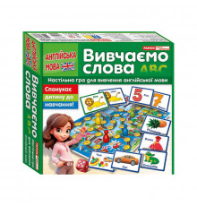 Настольная игра для изучения английского языка "Изучаем слова" 10120190