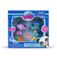 Ігровий набір "Друзі по мистецтву" Littlest Pet Shop 00507 аксесуари та 2 фігурки