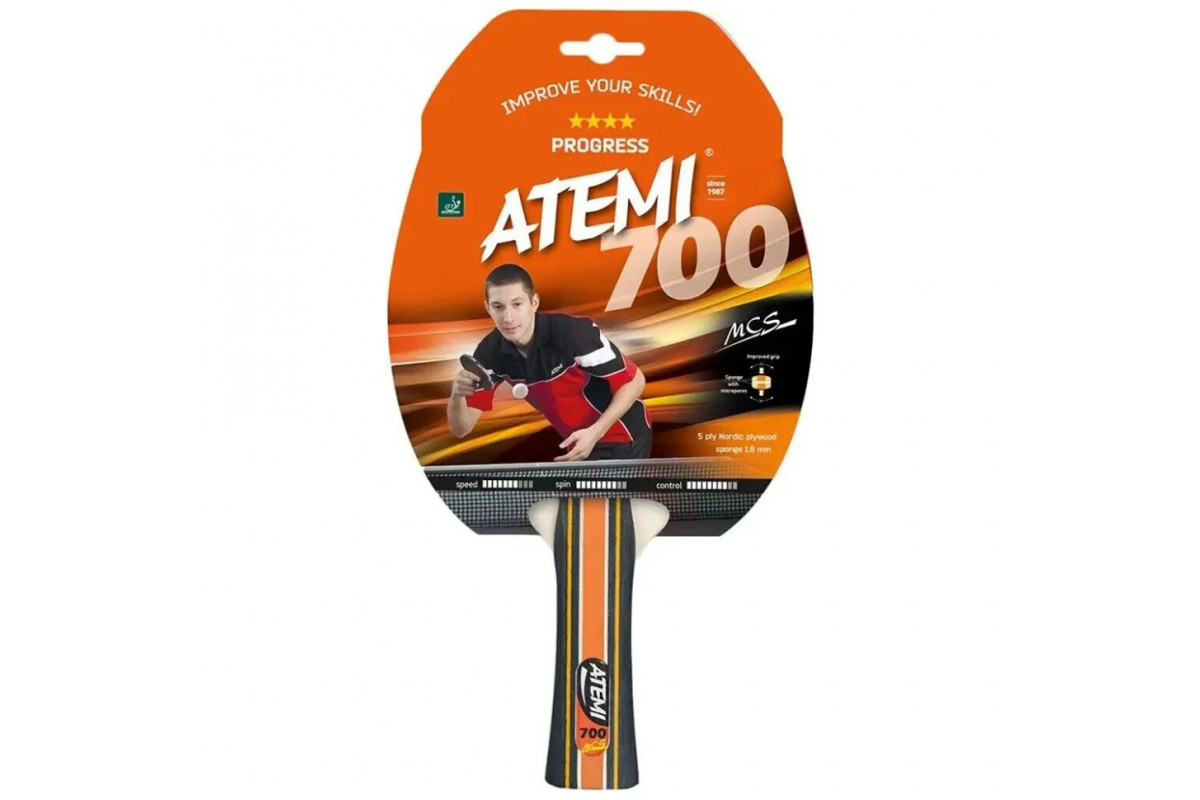 Ракетка для настольного тенниса 700 Atemi A700PL