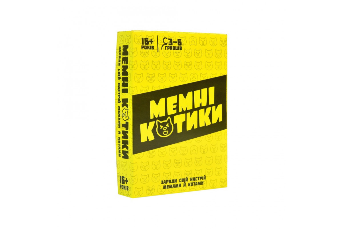Настольная игра "Мемные котики" 30734 игральные карты 98 штук, инструкция