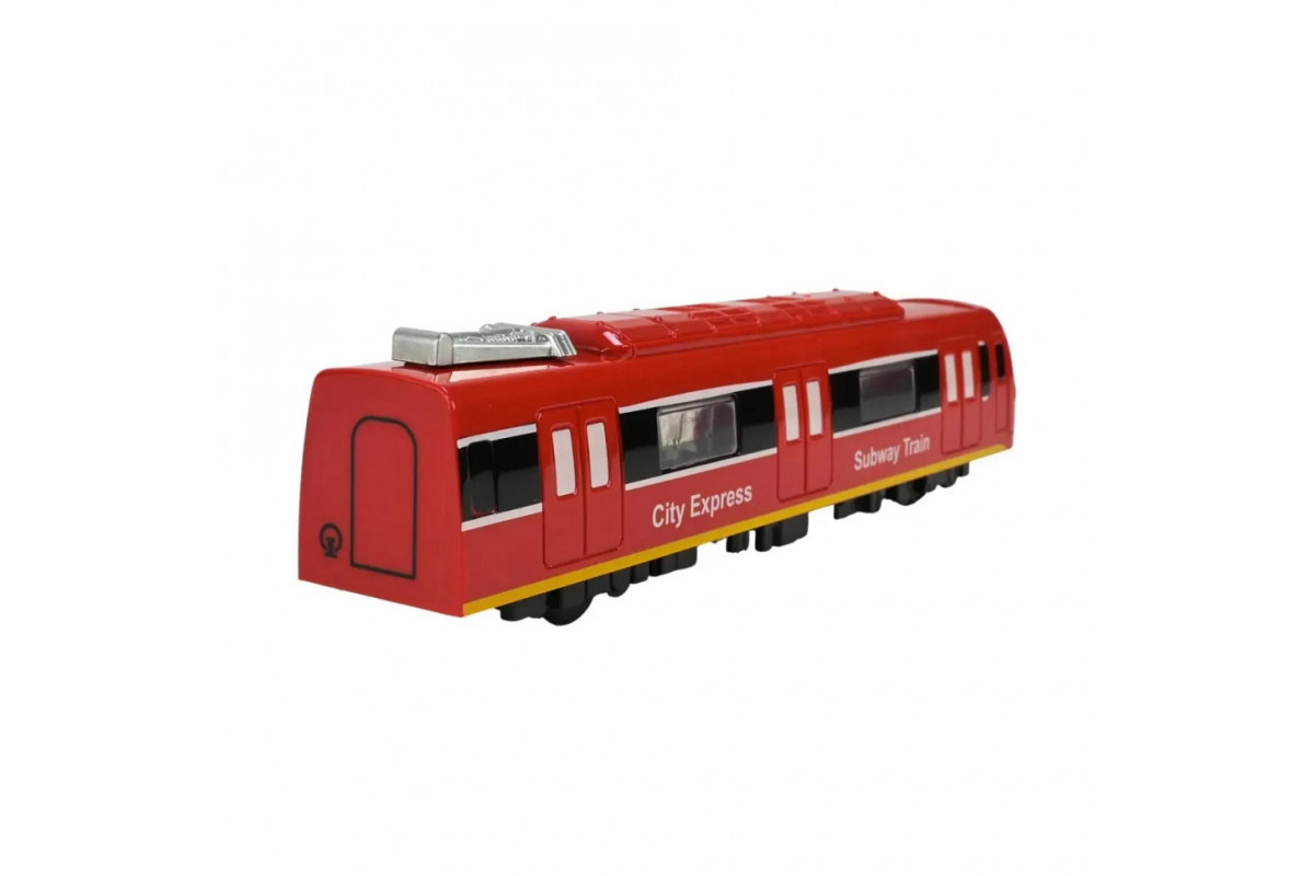 Детский игровой поезд 731-27K(Red) красный, светится, 23х4х5 см