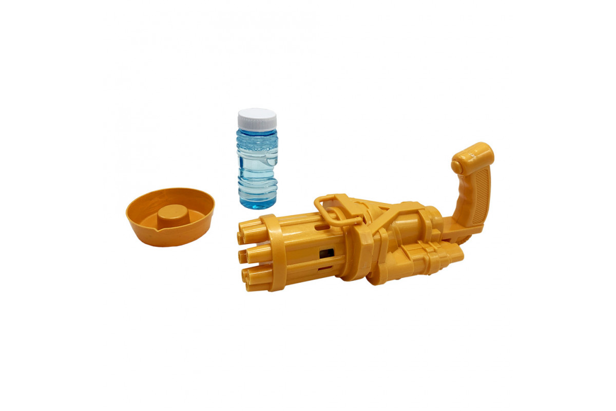 Генератор мильних бульбашок Bubble Gun Blaster "Кулемет" Bambi BB-04893