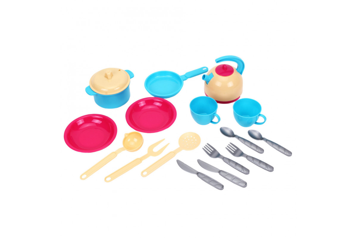 Набор игровой  "Моя первая кухня" ТехноК 3039TXK, 18 предметов