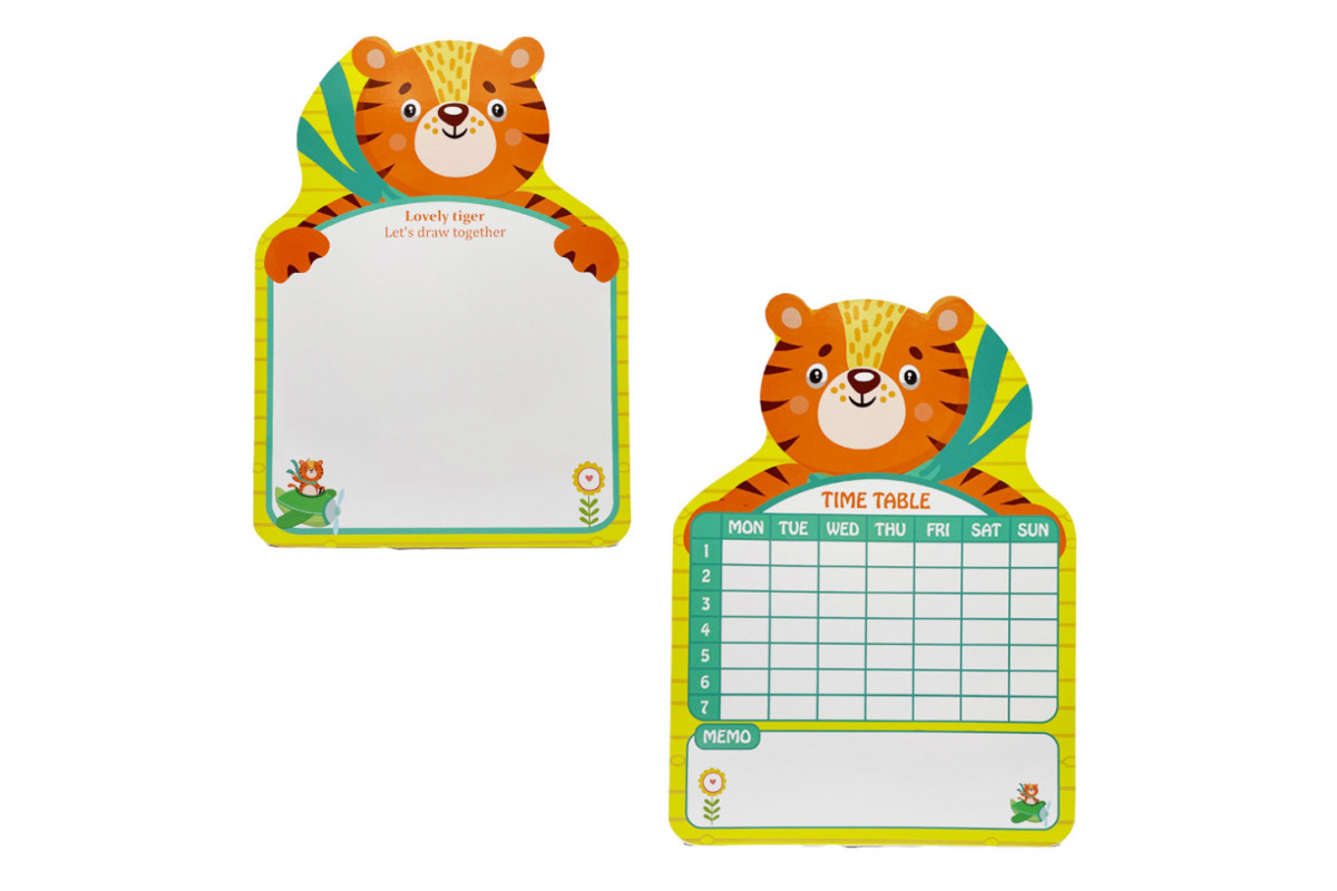 Дощечка для малювання "Тигр" TD2023136-2 маркер в комплекті 21-27 см