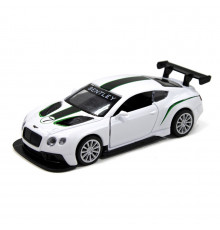 Детская автомодель BENTLEY CONTINENTAL GT3 TechnoDrive 250258 белый