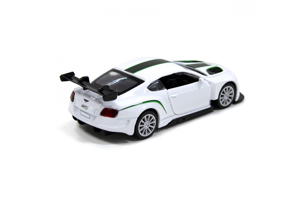 Детская автомодель BENTLEY CONTINENTAL GT3 TechnoDrive 250258 белый