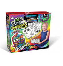 Комплект креативного творчества"My Color BagPack" CBP-01 рюкзак-раскраска Совы