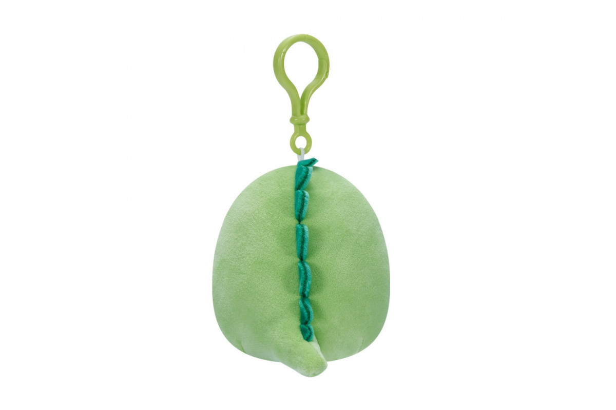 М'яка іграшка Діно Денні Squishmallows SQCP00151 на кліпсі 9 см