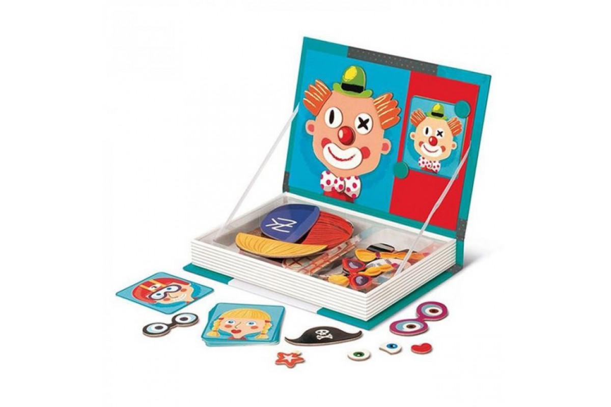 Набор для творчества "Клоун"  LY8726-3 магнитная книга