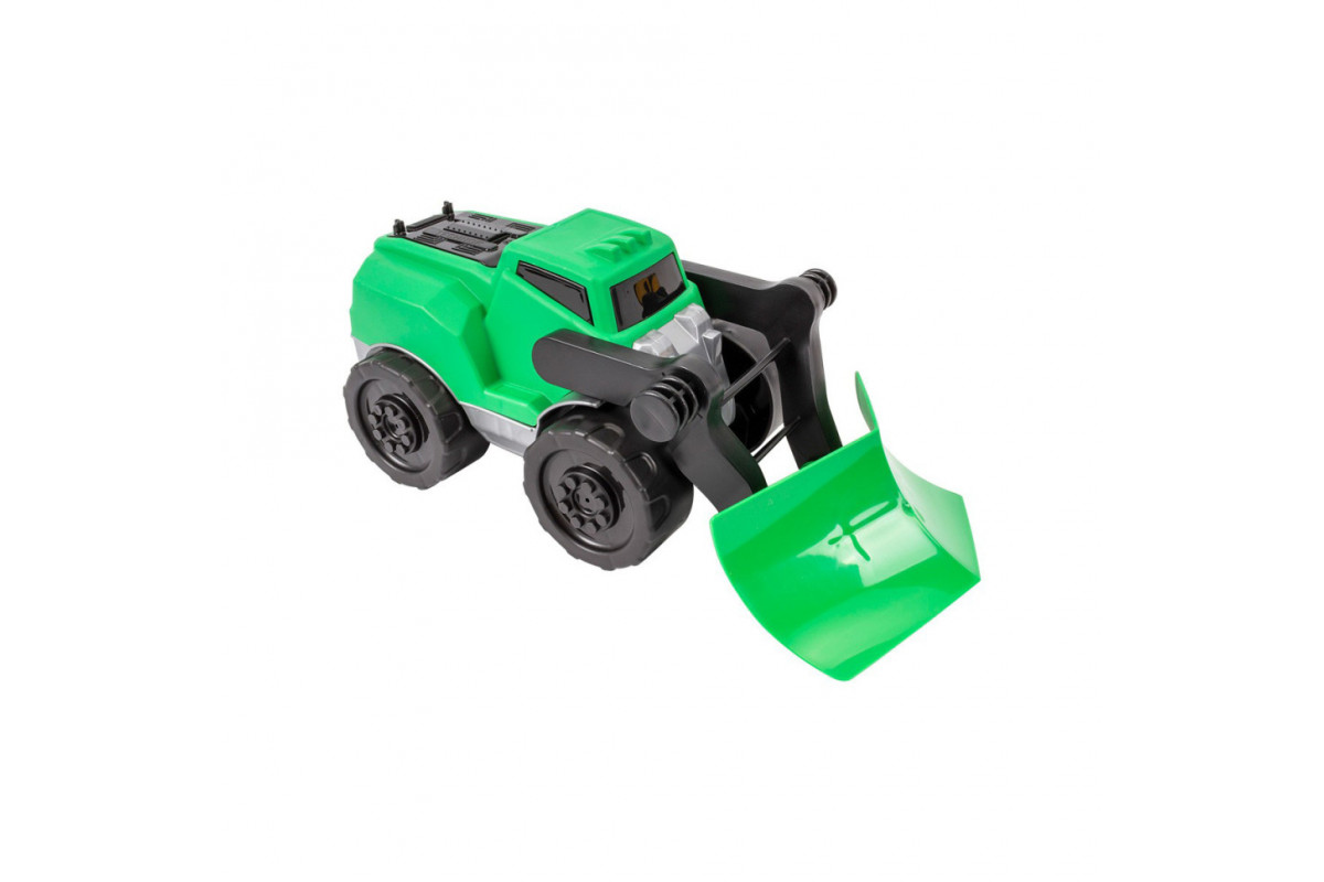 Игрушечная машинка "Грейдер" ТехноК 8560TXK Зеленый