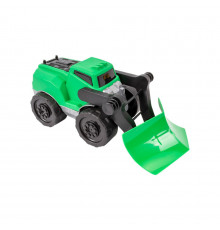 Игрушечная машинка "Грейдер" ТехноК 8560TXK Зеленый