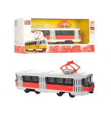 Іграшкова модель Трамвай PLAY SMART 6411 інерційний  6411D