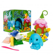 Набір для творчості "Fireflies - зайченя" 30410 світильник, маса для ліплення