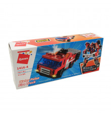 Дитячий Конструктор Qman 1416-1-6 транспорт, 88 дет  Water Pulse Fire Truck