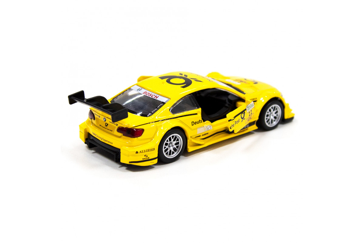 Детская автомодель BMW M3 DTM TechnoDrive 250257 желтый