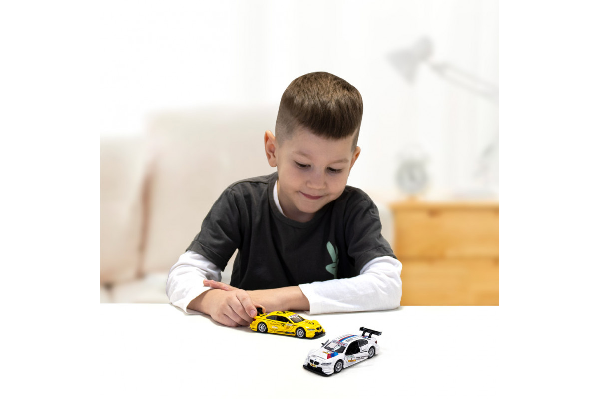 Детская автомодель BMW M3 DTM TechnoDrive 250257 желтый