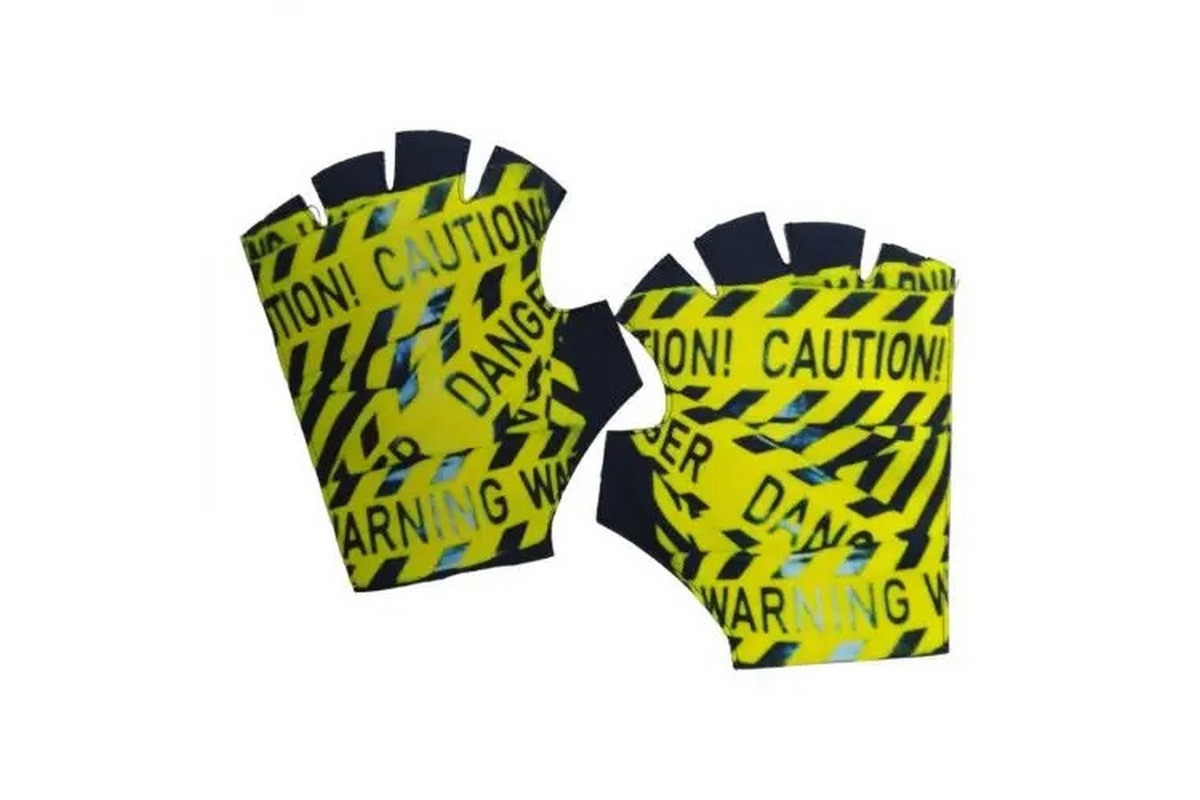 Ігрові рукавички "Caution! -Осторожно!" GLO-C