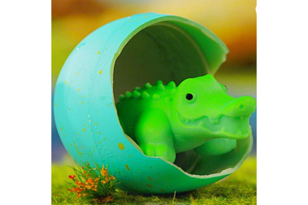 Іграшка, що росте "Крокодили і черепахи" #sbabam T070-2019 в яйці "Croc & Turtle Eggs"