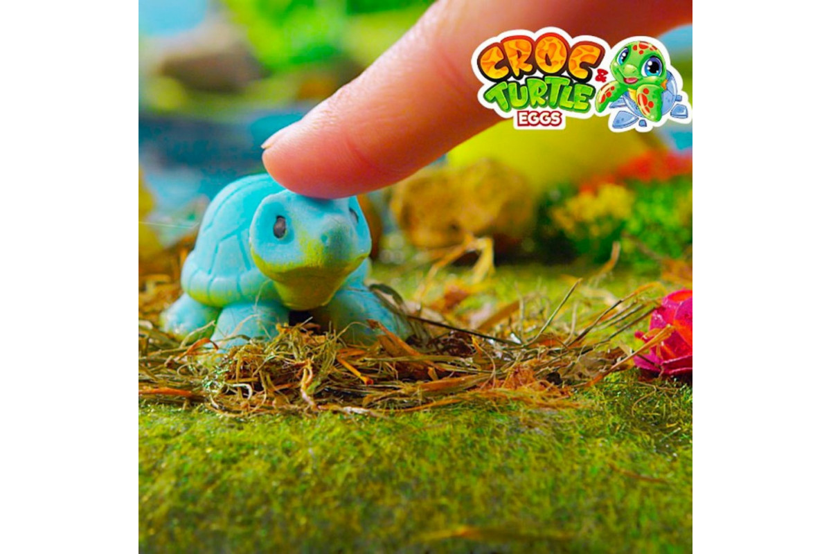 Іграшка, що росте "Крокодили і черепахи" #sbabam T070-2019 в яйці "Croc & Turtle Eggs"