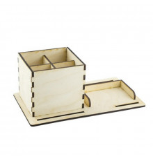 Настольный органайзер для письменных принадлежностей и визиток FDPO-008