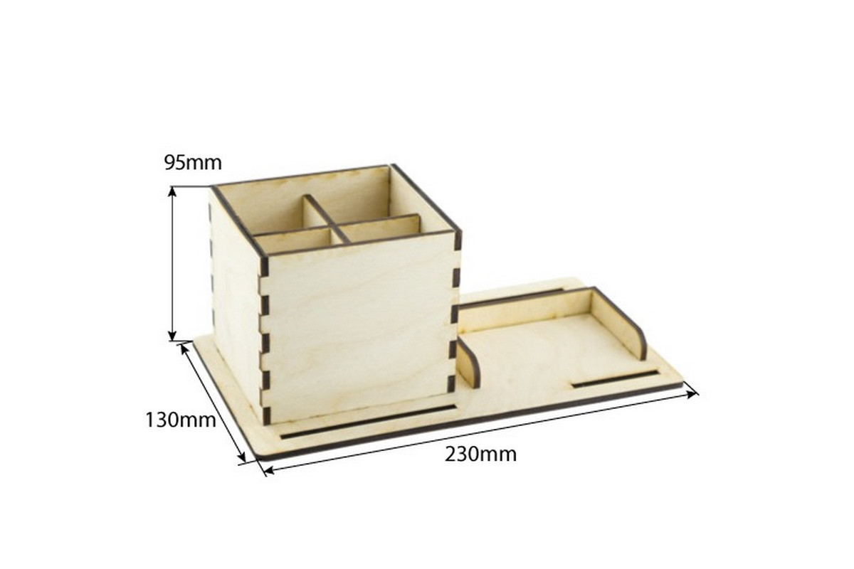 Настольный органайзер для письменных принадлежностей и визиток FDPO-008