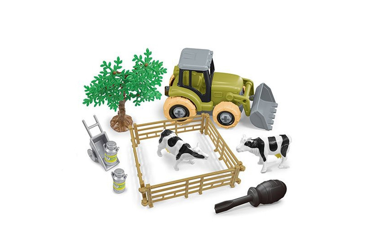 Детский игрушечный набор "Трактор" 8836 инструменты, аксессуары