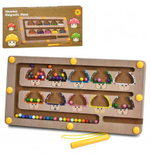 Деревянная детская игрушка "Лабиринт" MD 0369 с шариками