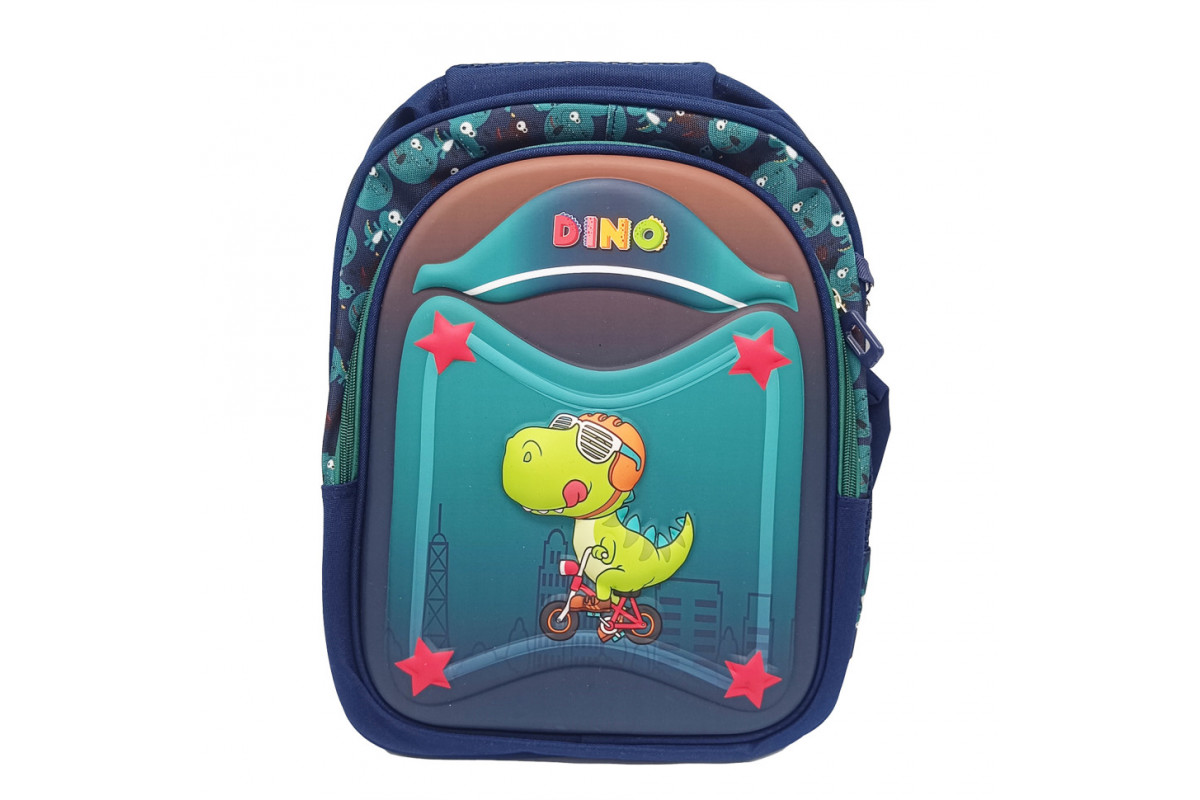 Рюкзак детский "DINO" T2627(Green) застежка-молния, 2 отделения