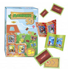Детская настольная игра "Домики" MKZ0804 правила игры на рус. и укр. языках