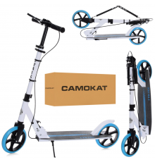 Самокат детский iTrike SR 2-049-1-WBL складной