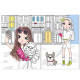 Детская раскраска "Girls&Pets" РМ-88-02 серия "Dream & Style"