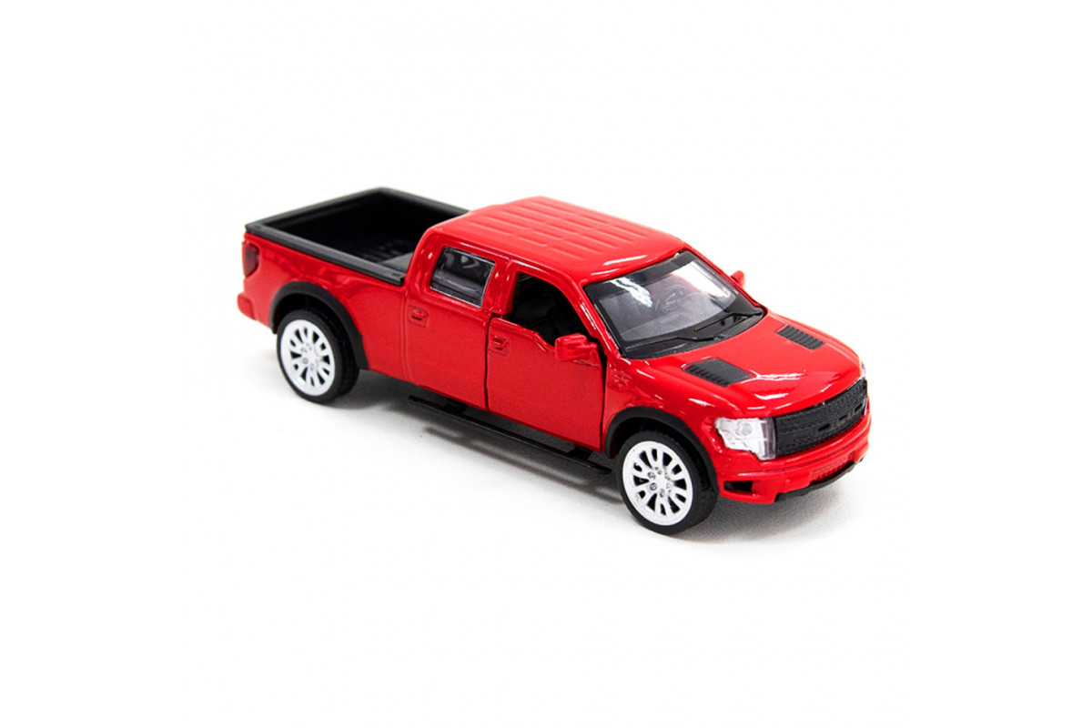 Детская автомодель FORD F-150 SVT Raptor TechnoDrive 250261 красный