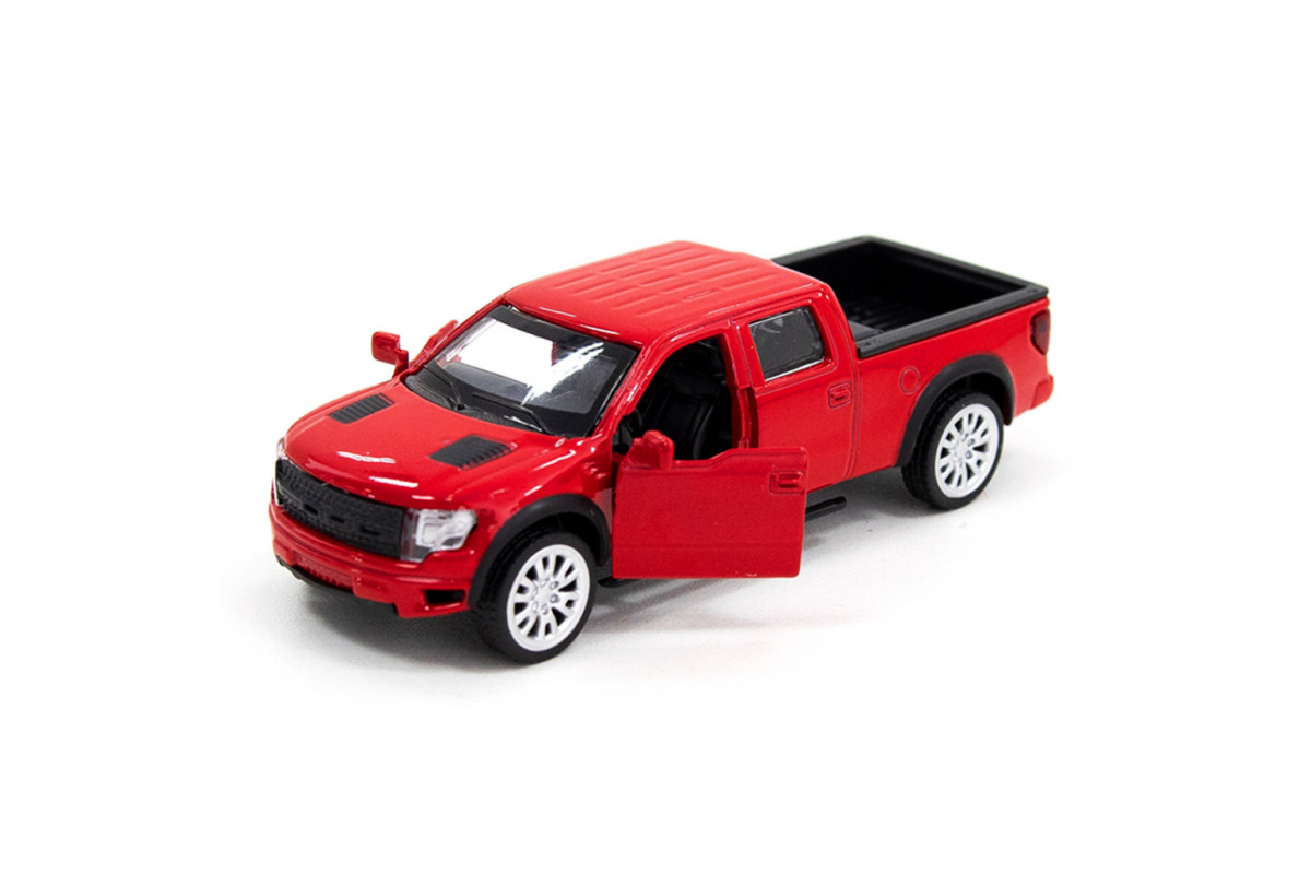 Детская автомодель FORD F-150 SVT Raptor TechnoDrive 250261 красный