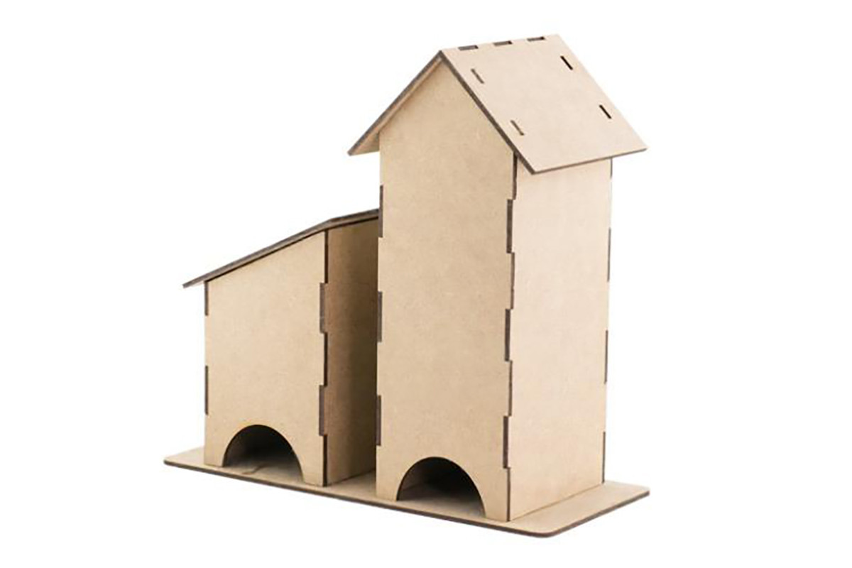 Заготовка для декорирования "Чайный домик-1" FDPO-172