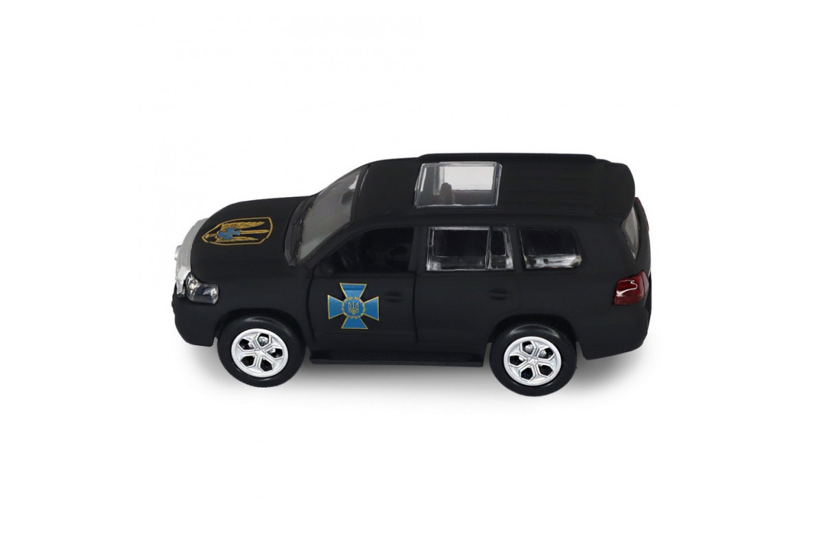 Автомодель серии "Шевроны Героев" Toyota Land Cruiser "ЦСО "АЛЬФА" TechnoDrive KM6010SA