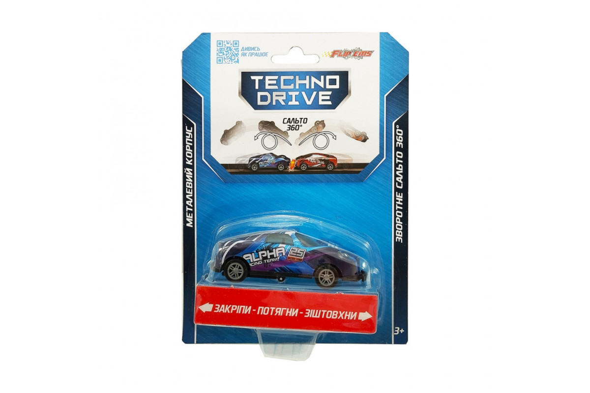 Ігрова машинка Крутий переворот Flip'ems 1312-8 переворот назад на 360°