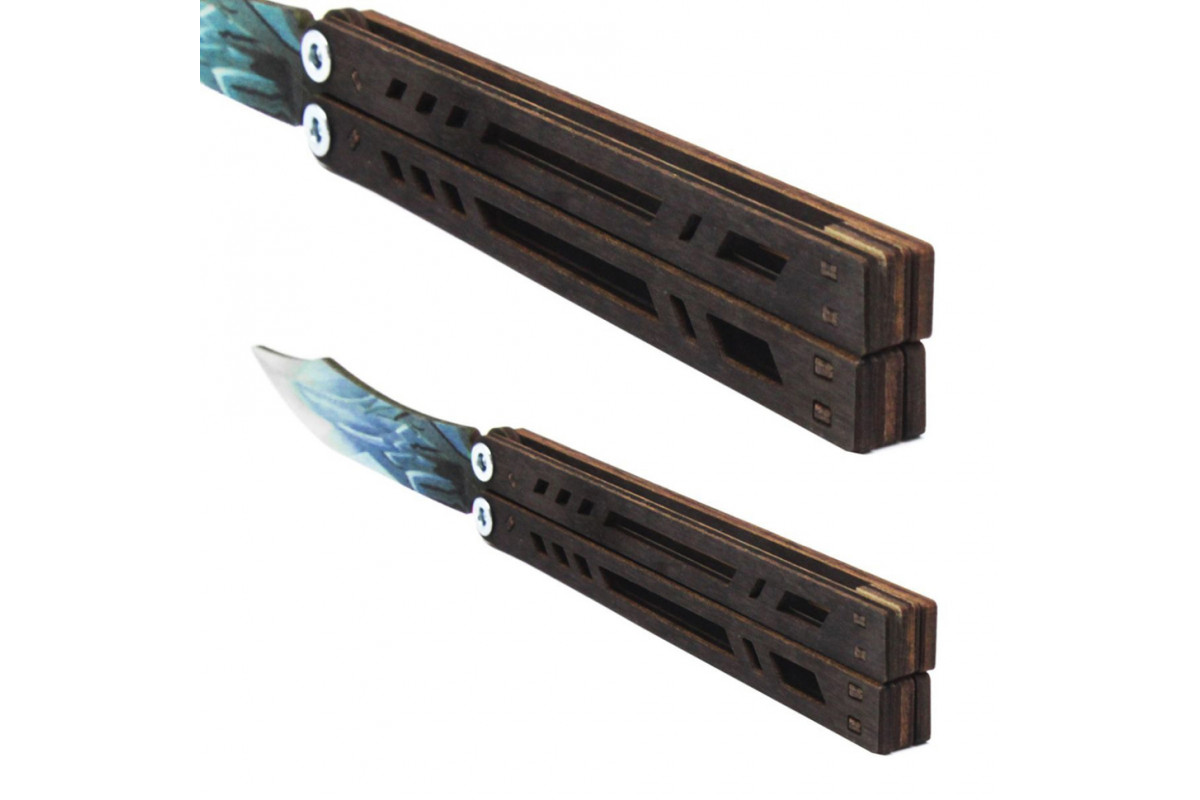 Нож деревянный сувенирный "SO-2 БАБОЧКА DRAGON GLASS" SO2BAL-D