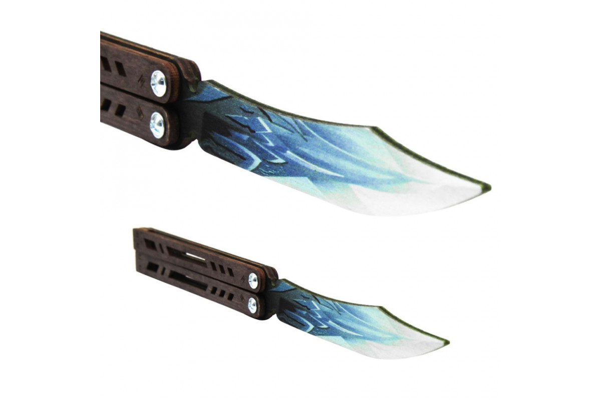 Нож деревянный сувенирный "SO-2 БАБОЧКА DRAGON GLASS" SO2BAL-D