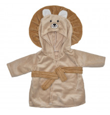 Халатик для куклы "Львенок" M 6049 UA(Brown) для куклы 43-46 см