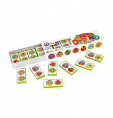 Настільна гра Доміно дитяча "Фрукти" ТехноК 3336TXK