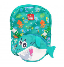 Рюкзак детский "Shark" T2625 застежка-молния, 1 отделение Зеленый