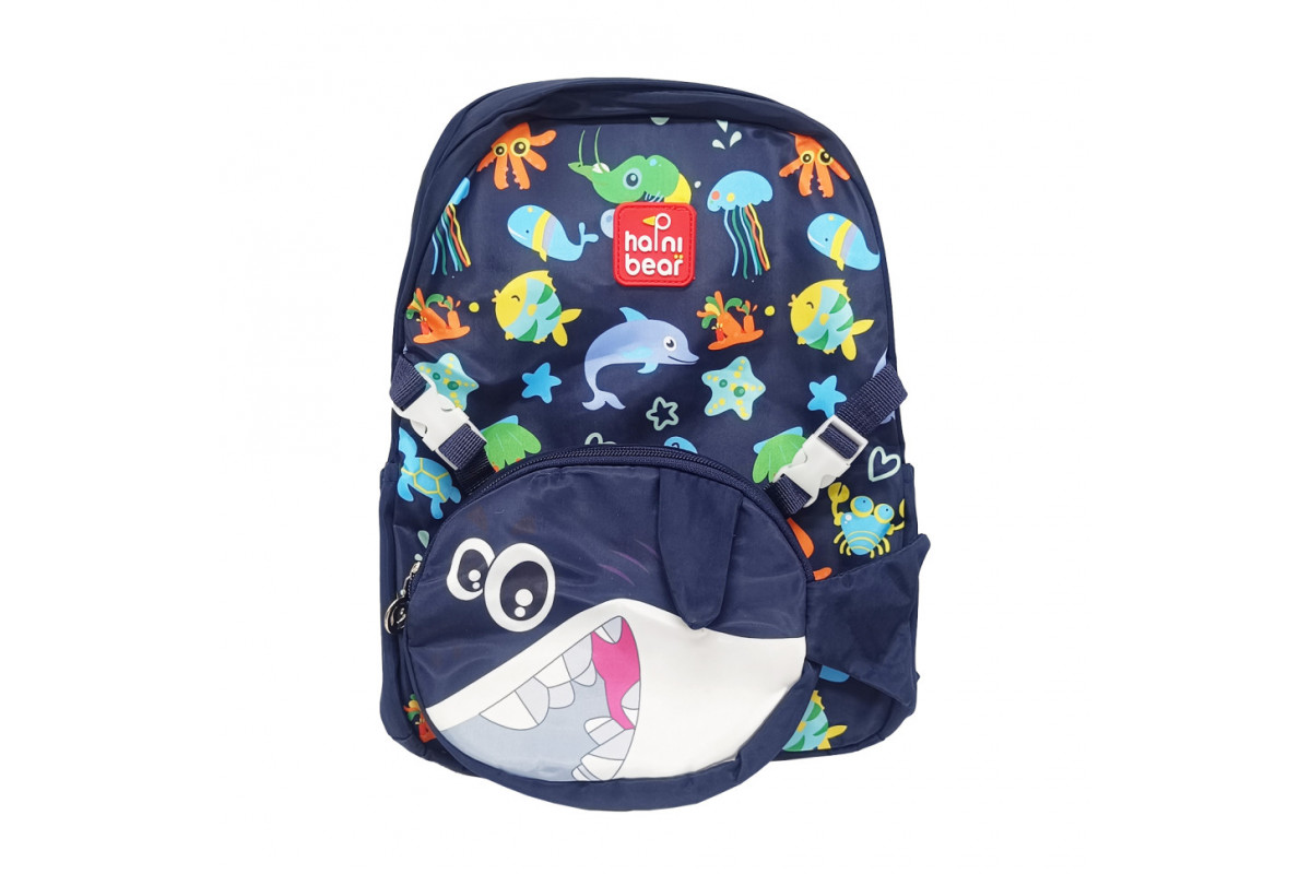 Рюкзак дитячий "Shark" T2625 застібка-блискавка, 1 відділення Чорний