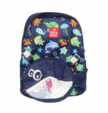 Рюкзак детский "Shark" T2625 застежка-молния, 1 отделение Черный