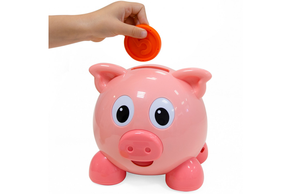 Интерактивная обучающая игрушка Smart-Копилочка KIDDI SMART 208441 украинский и английский