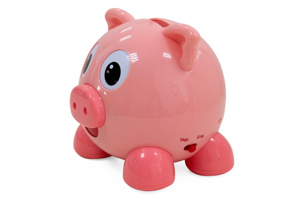 Интерактивная обучающая игрушка Smart-Копилочка KIDDI SMART 208441 украинский и английский