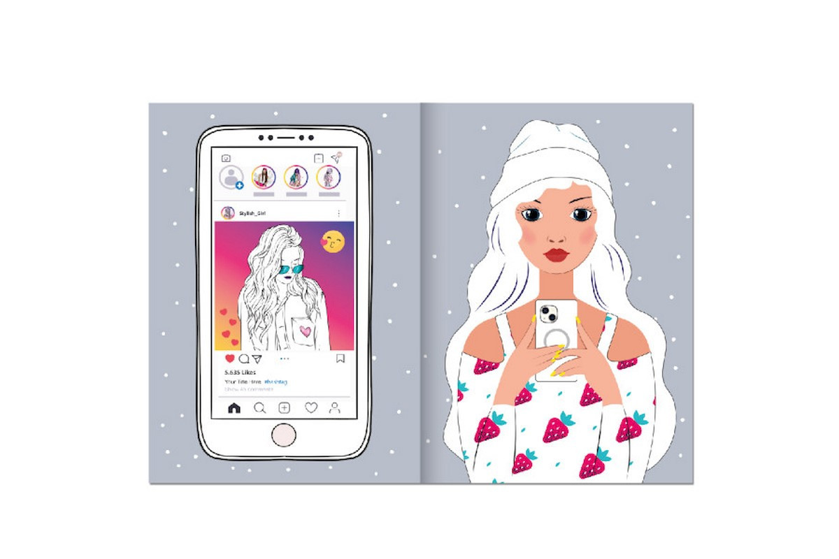 Дитяча розмальовка "Girls' Lifestyle" РМ-88-03 серія "Dream & Style"