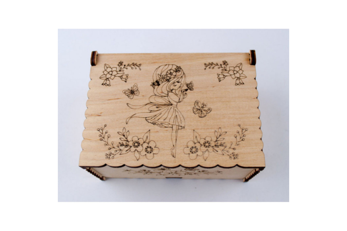 Набір для творчості "Лісова мавка" 100278 з глітером та пензликом