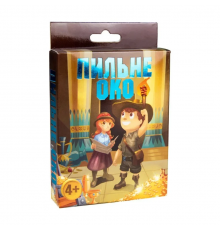 Настольная карточная игра "Пристальный глаз" Strateg 30274 на украинском языке